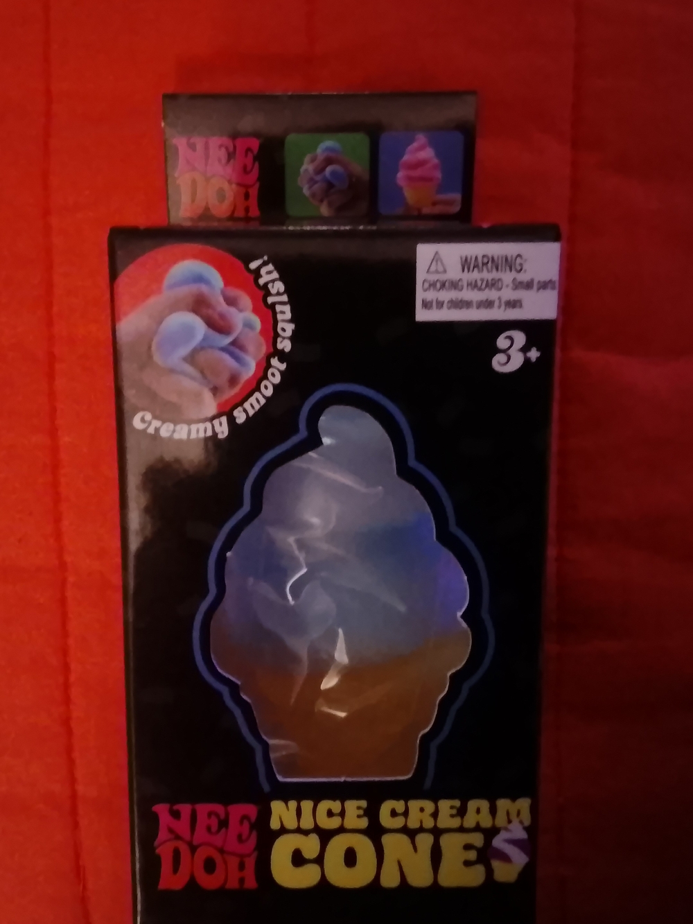 Schylling NeeDoh Nice Cream Cone Blue